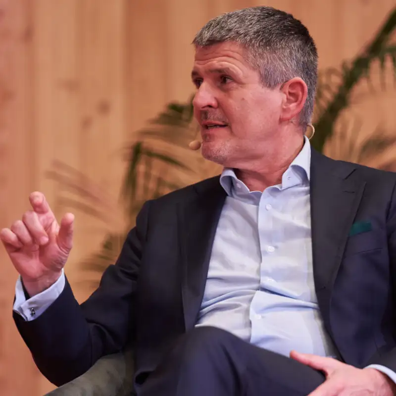 Bert Sutter spricht bei der Podiumsdiskussion bei JobRad Bert Sutter spricht bei der Podiumsdiskussion bei JobRad