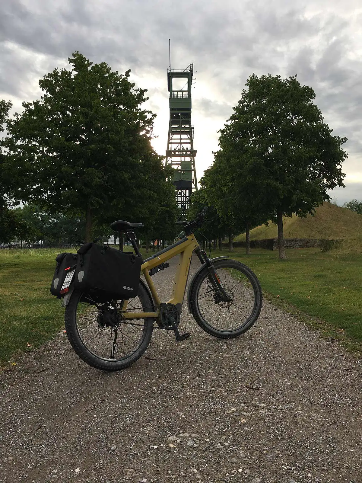 Auf dem Weg zur Arbeit